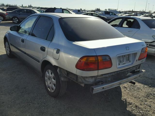 2HGEJ6576XH544537 - 1999 HONDA CIVIC LX SILVER photo 3