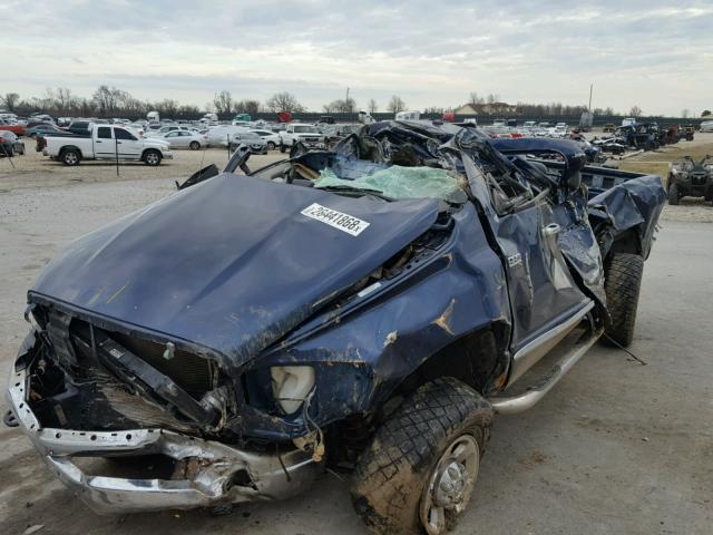 3D7KS28A68G144905 - 2008 DODGE RAM 2500 S BLUE photo 9