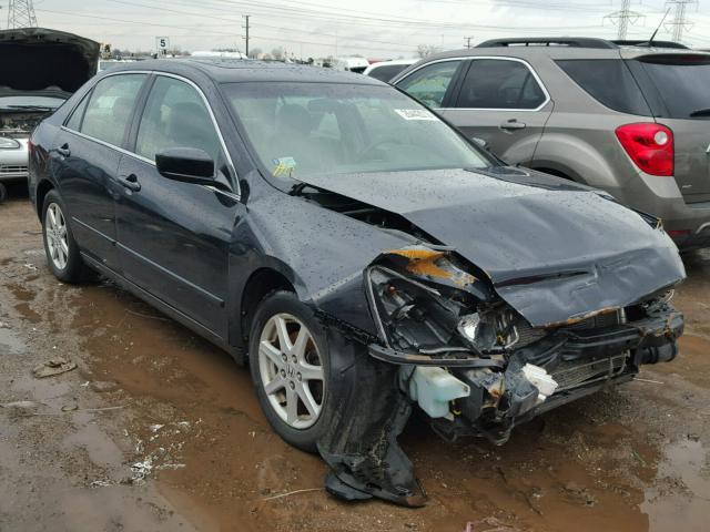 1HGCM66884A091814 - 2004 HONDA ACCORD EX BLACK photo 1