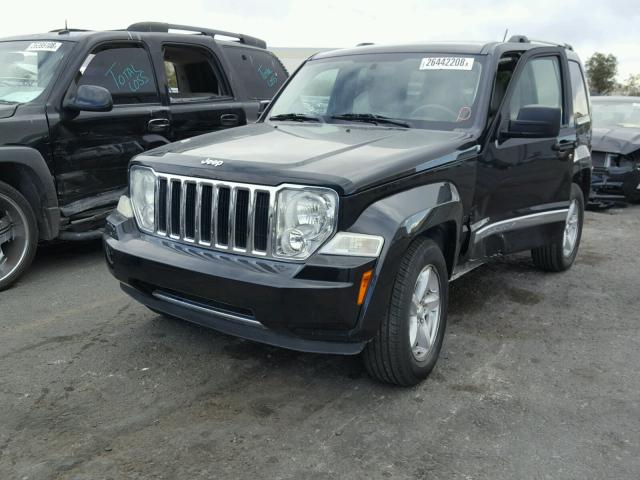 1J8GP58K79W537528 - 2009 JEEP LIBERTY LI BLACK photo 2