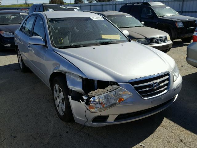 5NPET4AC7AH595348 - 2010 HYUNDAI SONATA GLS SILVER photo 1