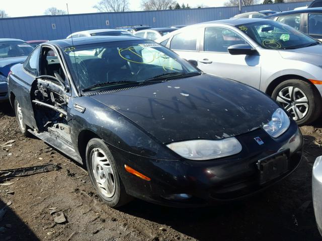 1G8ZR12792Z257275 - 2002 SATURN SC2 BLACK photo 1