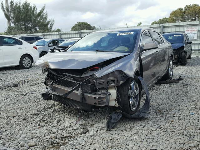 1G1ZC5E07AF246815 - 2010 CHEVROLET MALIBU 1LT 棕色 照片 2