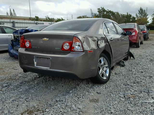 1G1ZC5E07AF246815 - 2010 CHEVROLET MALIBU 1LT BROWN photo 4