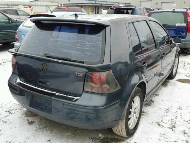 9BWGR61J454012737 - 2005 VOLKSWAGEN GOLF GLS T GRAY photo 4