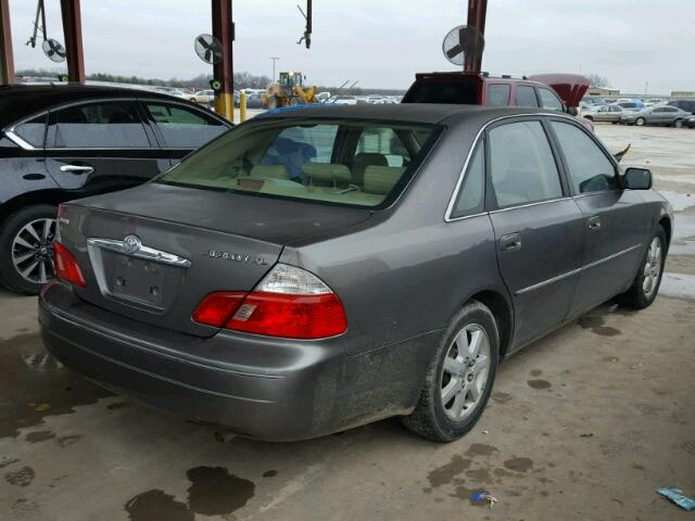 4T1BF28B93U329815 - 2003 TOYOTA AVALON XL GRAY photo 4