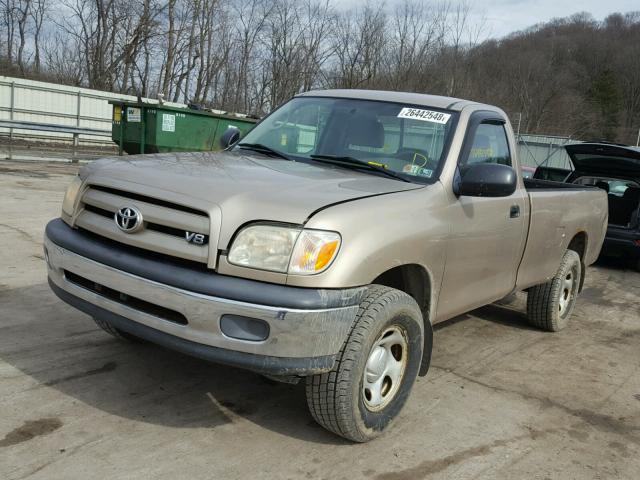 5TBKT42186S479845 - 2006 TOYOTA TUNDRA TAN photo 2