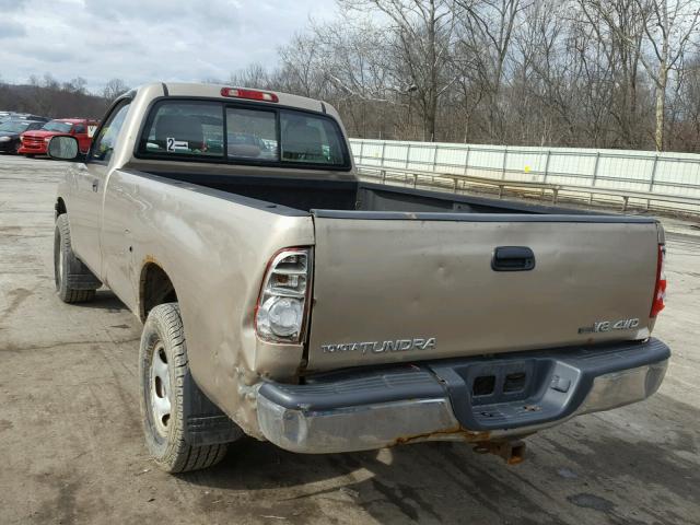 5TBKT42186S479845 - 2006 TOYOTA TUNDRA TAN photo 3