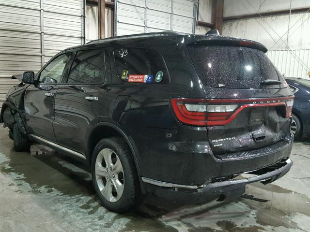 1C4RDJAG9FC771447 - 2015 DODGE DURANGO SX BLACK photo 3