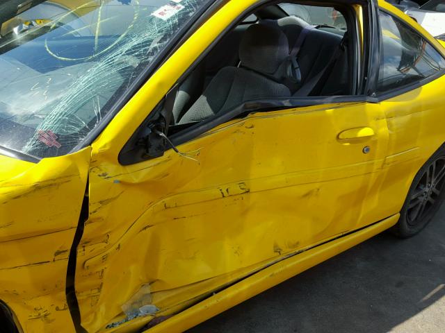 1G1JH12F347178723 - 2004 CHEVROLET CAVALIER L YELLOW photo 10