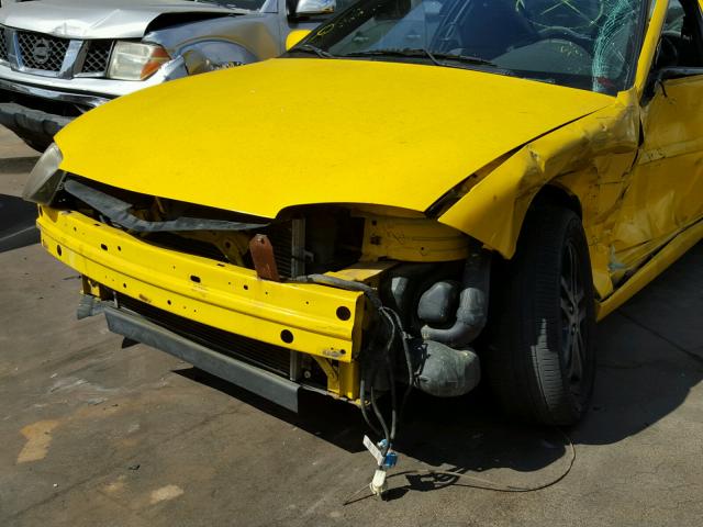 1G1JH12F347178723 - 2004 CHEVROLET CAVALIER L YELLOW photo 9