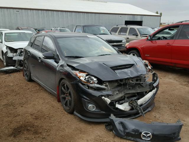 JM1BL1H4XA1267526 - 2010 MAZDA SPEED 3 BLACK photo 1