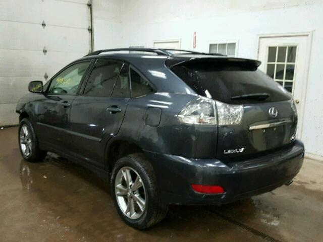 JTJHW31U460026904 - 2006 LEXUS RX 400H GRAY photo 3