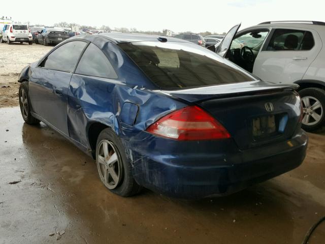 1HGCM72645A013591 - 2005 HONDA ACCORD EX BLUE photo 3