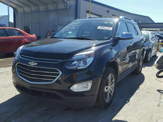 2GNALDEK0H1509641 - 2017 CHEVROLET EQUINOX PR BLACK photo 2