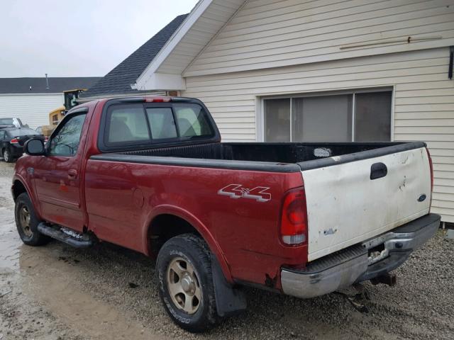 1FTRF18L93NB85490 - 2003 FORD F150 RED photo 3