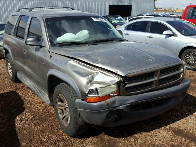 1D4HR38N83F619377 - 2003 DODGE DURANGO SP TAN photo 1