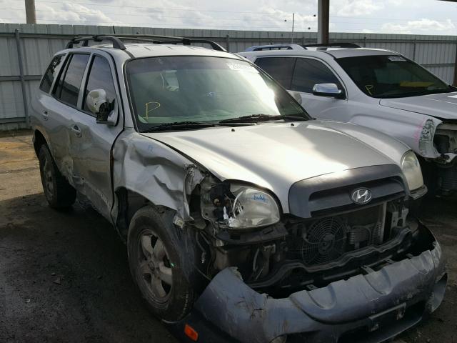 KM8SC13D85U931054 - 2005 HYUNDAI SANTA FE G SILVER photo 1