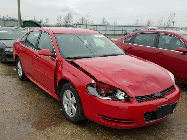 2G1WT57K091264867 - 2009 CHEVROLET IMPALA 1LT RED photo 1