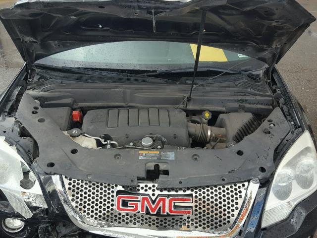 1GKKRNED0CJ212424 - 2012 GMC ACADIA SLE BLACK photo 7