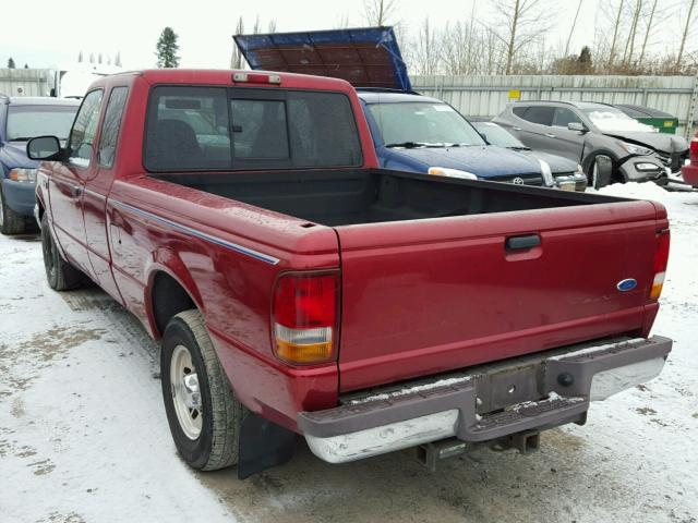 1FTCR14X3VPB52675 - 1997 FORD RANGER SUP RED photo 3