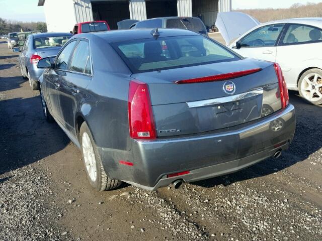 1G6DG5EG7A0138817 - 2010 CADILLAC CTS LUXURY GRAY photo 3