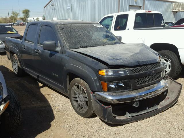 1GCCS136558182400 - 2005 CHEVROLET COLORADO BLACK photo 1