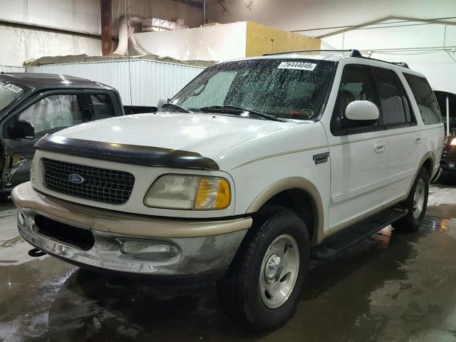 1FMFU18L5VLB68995 - 1997 FORD EXPEDITION WHITE photo 2