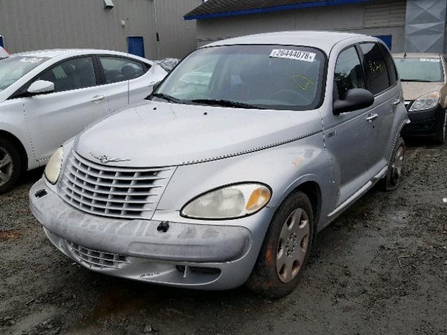 3C4FY48B24T321238 - 2004 CHRYSLER PT CRUISER SILVER photo 2