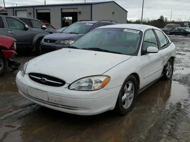 1FAFP55293A175641 - 2003 FORD TAURUS SES WHITE photo 2