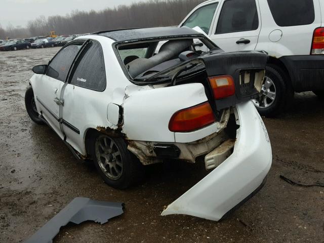 1HGEJ1124SL064991 - 1995 HONDA CIVIC EX თეთრი ფოტო 3