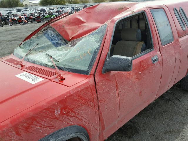 1B7GG23X8PS180776 - 1993 DODGE DAKOTA RED photo 10