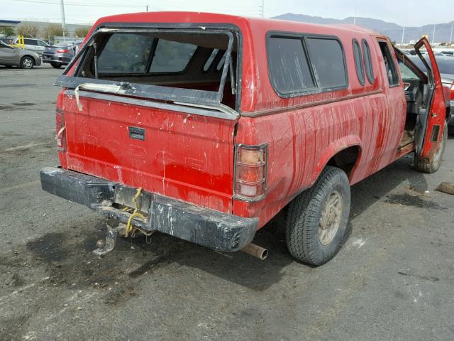 1B7GG23X8PS180776 - 1993 DODGE DAKOTA RED photo 4