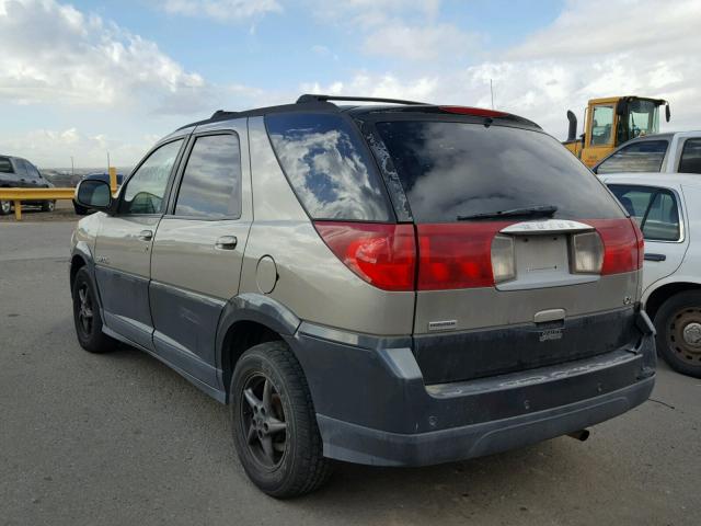 3G5DB03E32S522790 - 2002 BUICK RENDEZVOUS BROWN photo 3