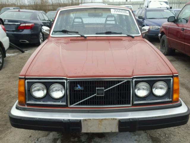 VC24445M1401084 - 1979 VOLVO 244 ORANGE photo 9