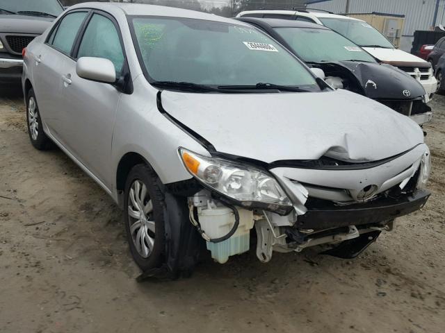 2T1BU4EE4CC800979 - 2012 TOYOTA COROLLA BA SILVER photo 1