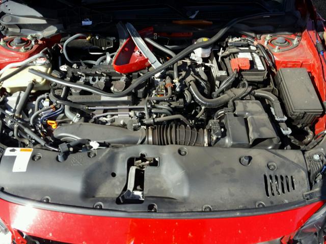 SHHFK7H49HU411400 - 2017 HONDA CIVIC SPOR RED photo 7