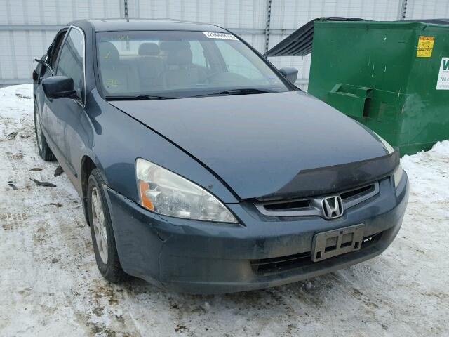 1HGCM66444A802485 - 2004 HONDA ACCORD EX GREEN photo 1