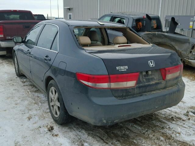 1HGCM66444A802485 - 2004 HONDA ACCORD EX GREEN photo 3