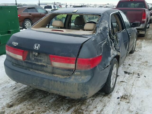 1HGCM66444A802485 - 2004 HONDA ACCORD EX GREEN photo 4