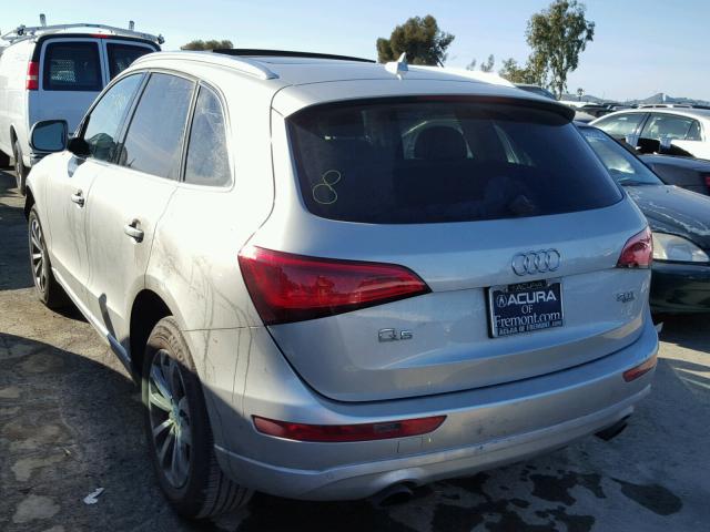 WA1LFAFP2EA024673 - 2014 AUDI Q5 PREMIUM SILVER photo 3