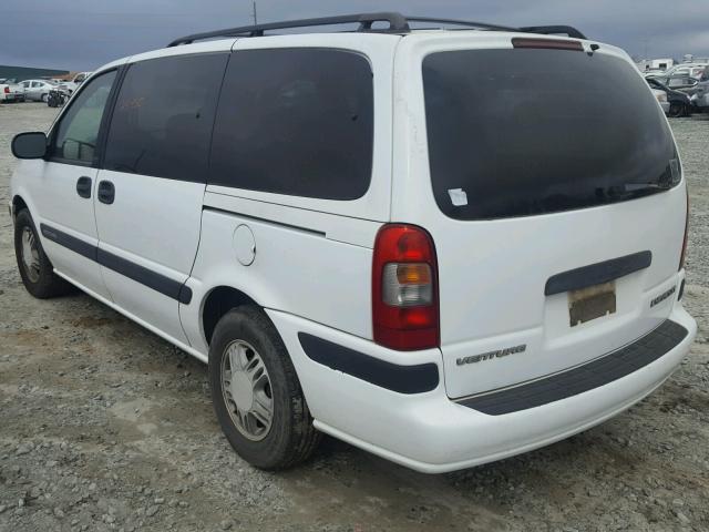 1GNDX03E2XD119280 - 1999 CHEVROLET VENTURE WHITE photo 3