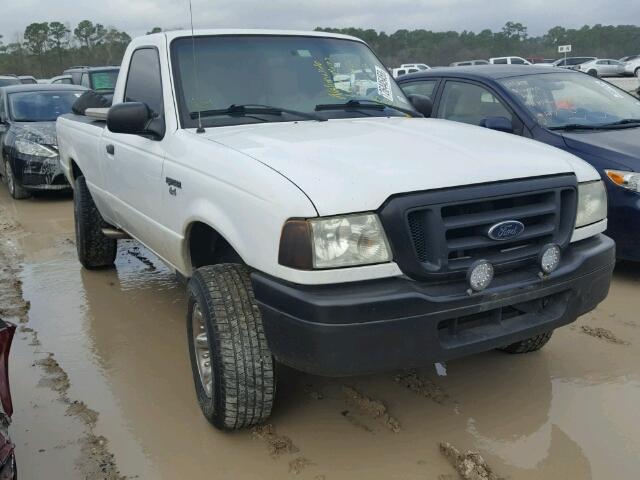 1FTYR10D24PA88287 - 2004 FORD RANGER WHITE photo 1