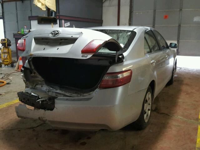 4T1BE46K67U168122 - 2007 TOYOTA CAMRY NEW SILVER photo 4