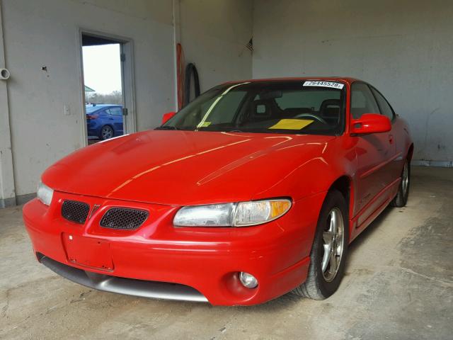 1G2WP12K92F276918 - 2002 PONTIAC GRAND PRIX RED photo 2