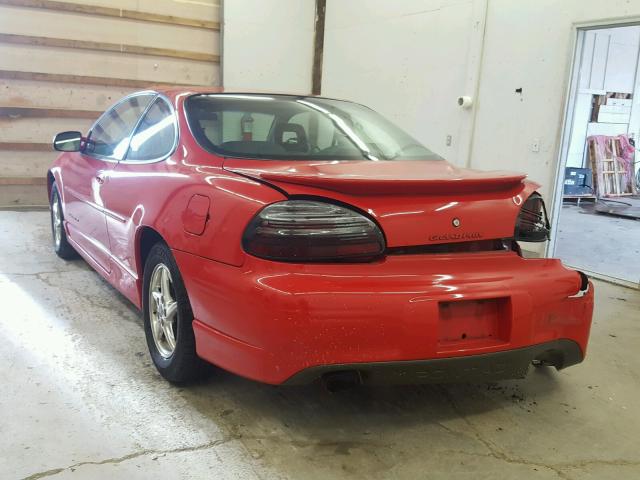 1G2WP12K92F276918 - 2002 PONTIAC GRAND PRIX RED photo 3