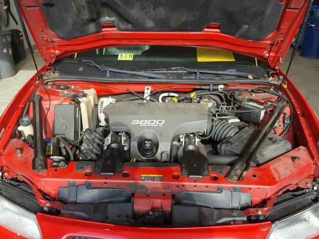 1G2WP12K92F276918 - 2002 PONTIAC GRAND PRIX RED photo 7