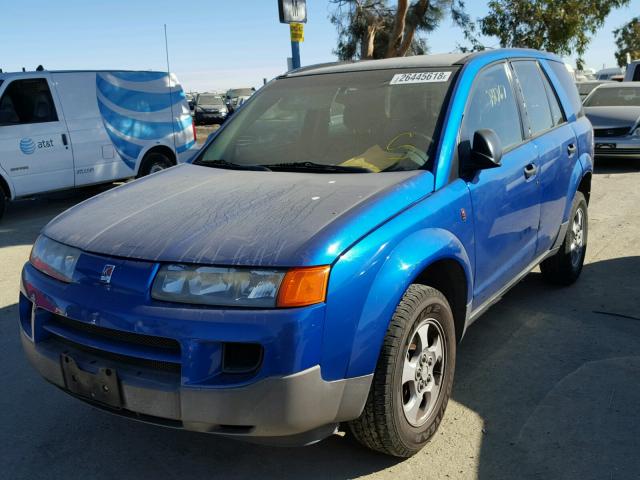 5GZCZ33D93S902639 - 2003 SATURN VUE BLUE photo 2