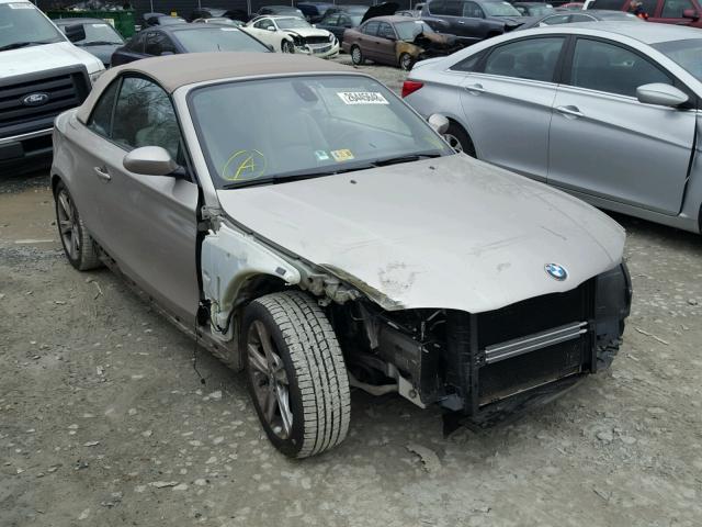 WBAUL735X9VJ76639 - 2009 BMW 128 I TAN photo 1