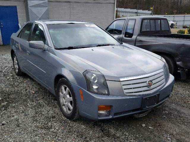 1G6DM57T670150355 - 2007 CADILLAC CTS BLUE photo 1